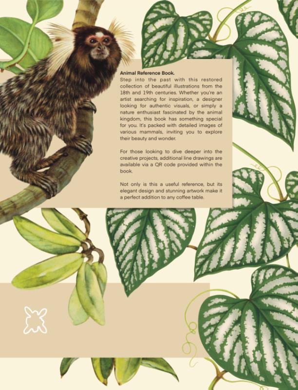 Achterkant van Animal Reference Book