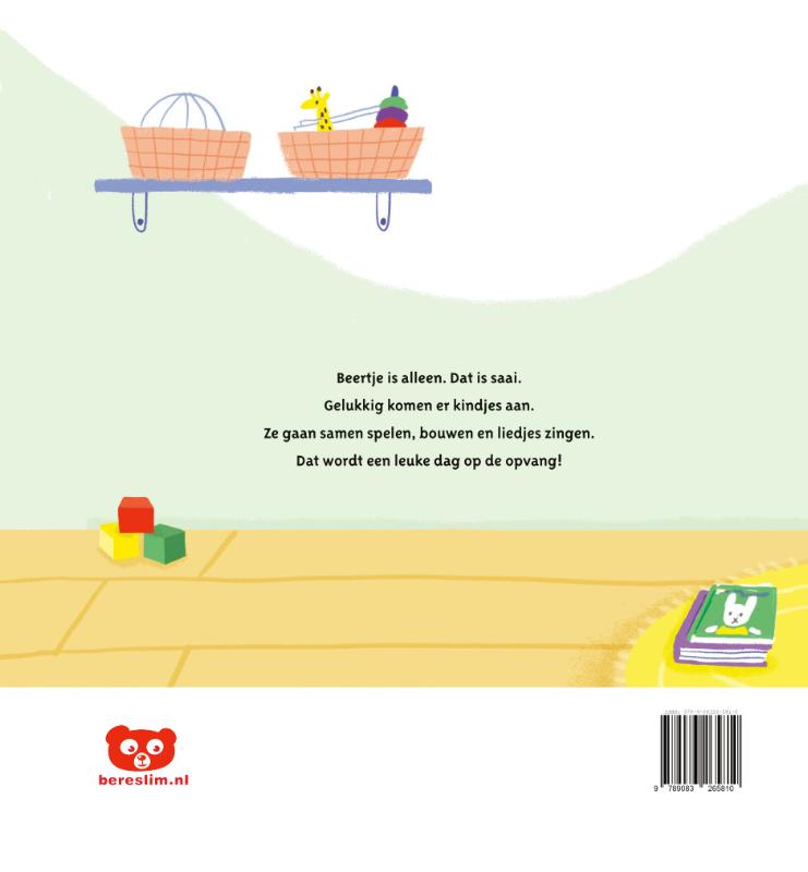 Achterkant van Dag Beertje, spelen we nog een keertje