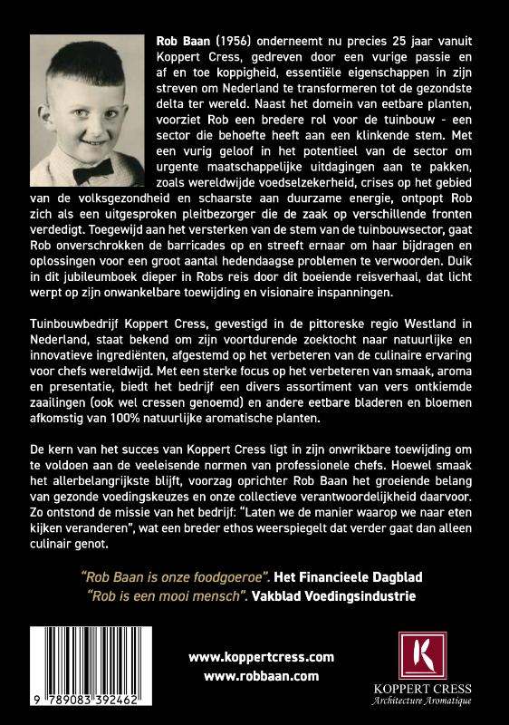 Achterkant van De toekomst heeft haast
