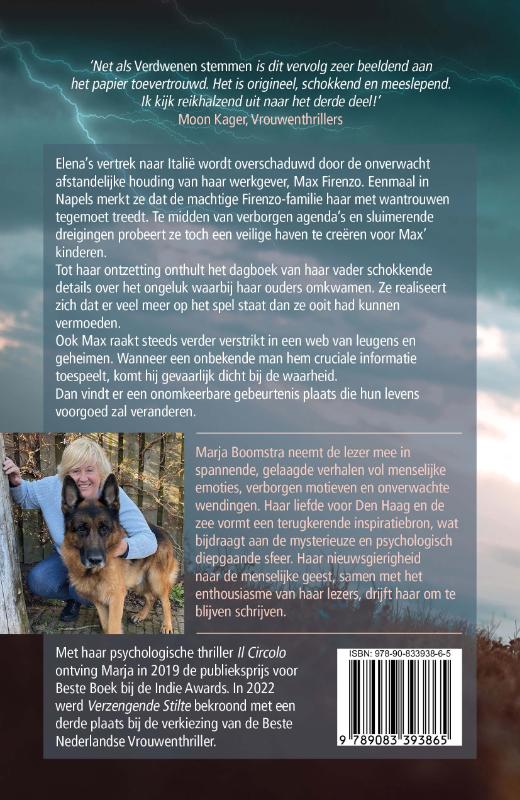 Achterkant van Schreeuwende stilte