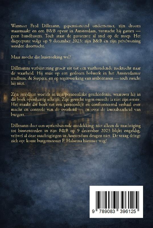 Achterkant van Vogelvrij met een B&B