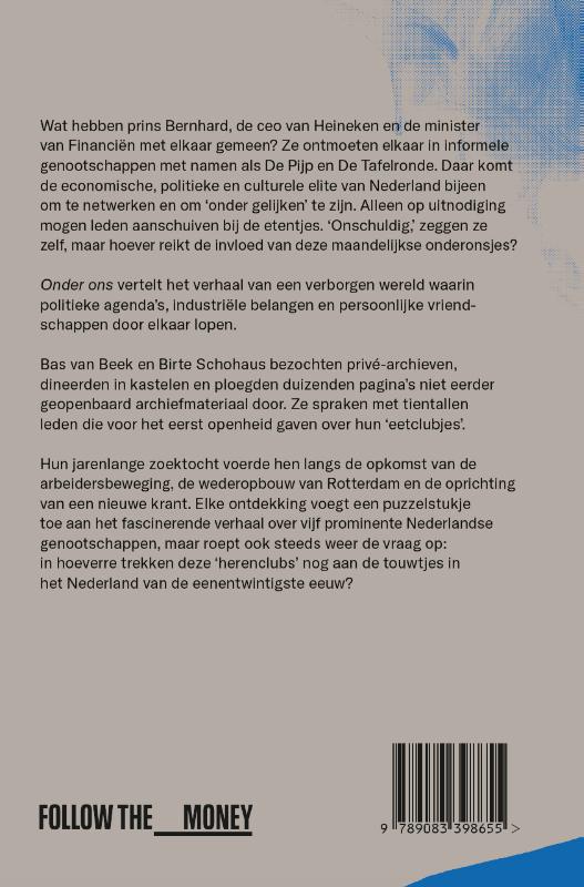 Achterkant van Onder ons