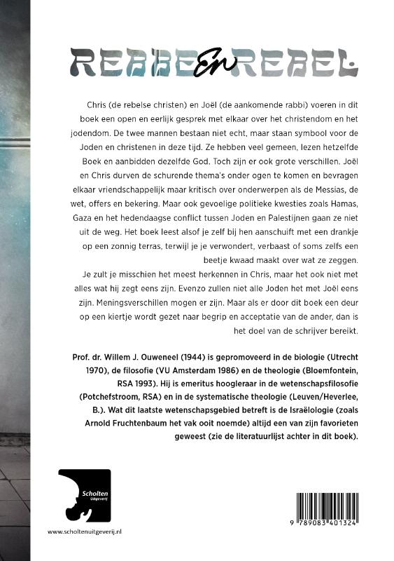 Achterkant van Rebbe & rebel