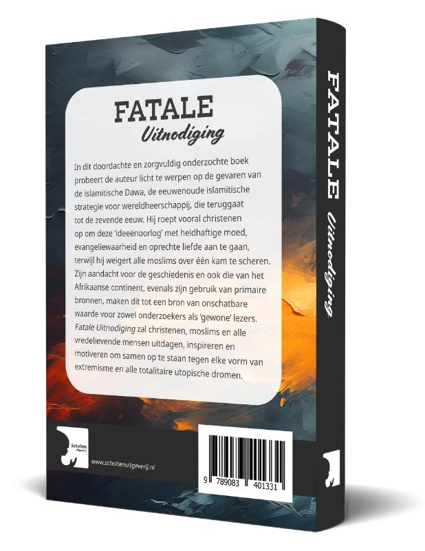 Achterkant van Fatale Uitnodiging