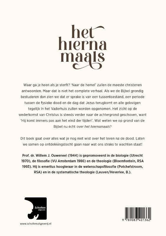 Achterkant van Het hiernamaals