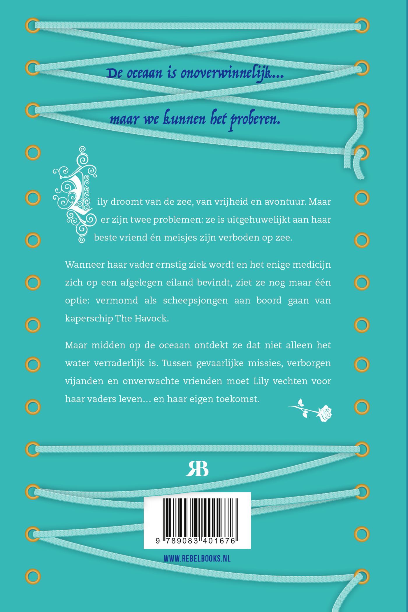 Achterkant van Zoals de zee