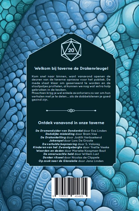 Achterkant van Verhalen uit de Drakenvleugel