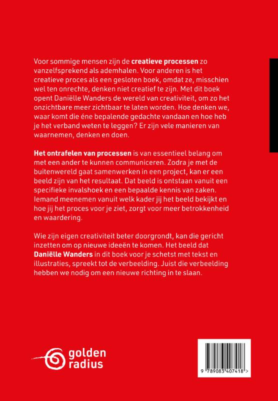 Achterkant van creatieve processen