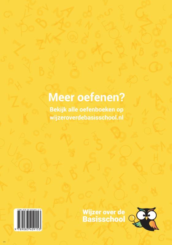 Achterkant van Oefenboek