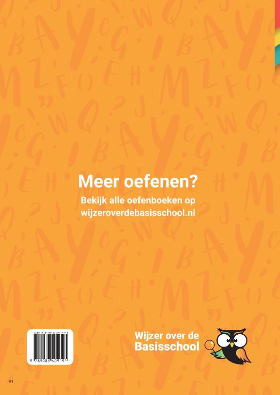 Achterkant van groep 6/7/8 uitleg en oefenen