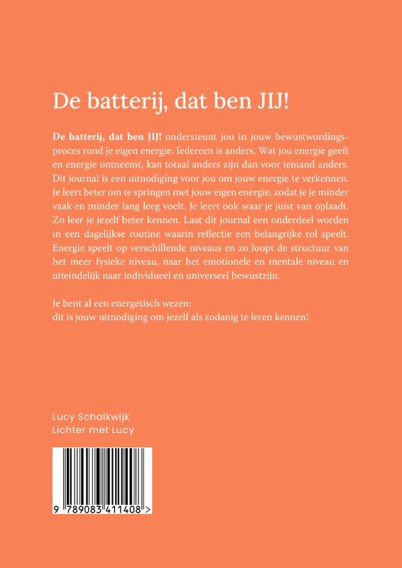 Achterkant van De batterij, dat ben JIJ!