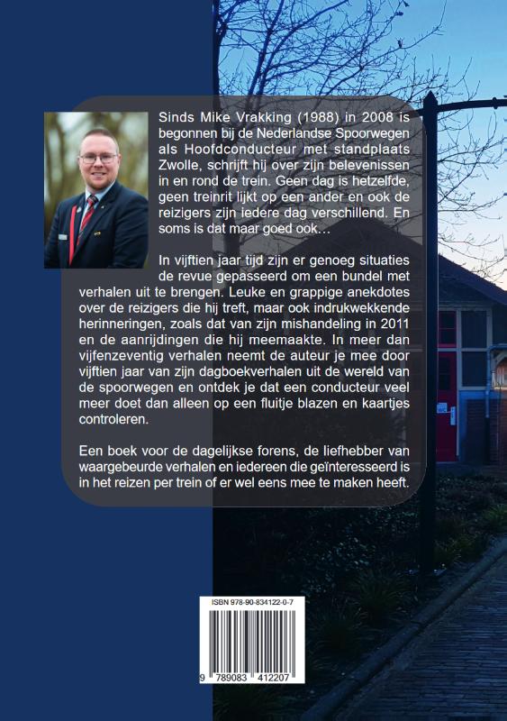 Achterkant van Dagboek van een conducteur