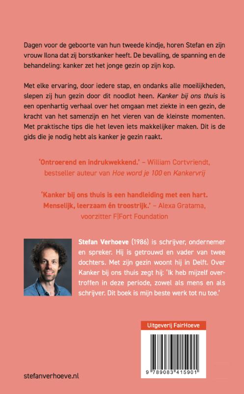 Achterkant van Kanker bij ons thuis