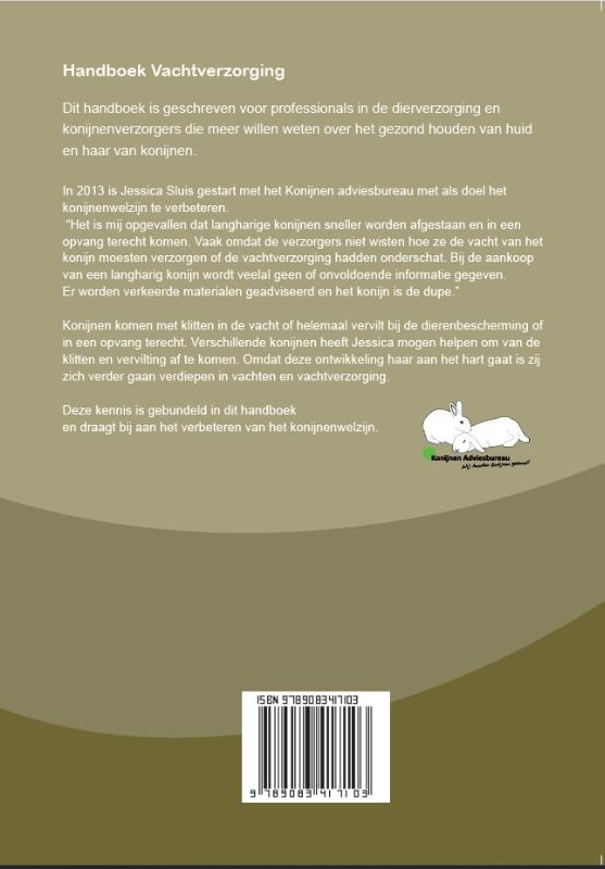 Achterkant van Konijnen gezond houden