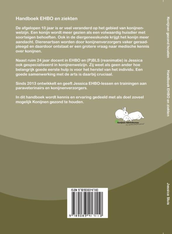Achterkant van Konijnen gezond houden
