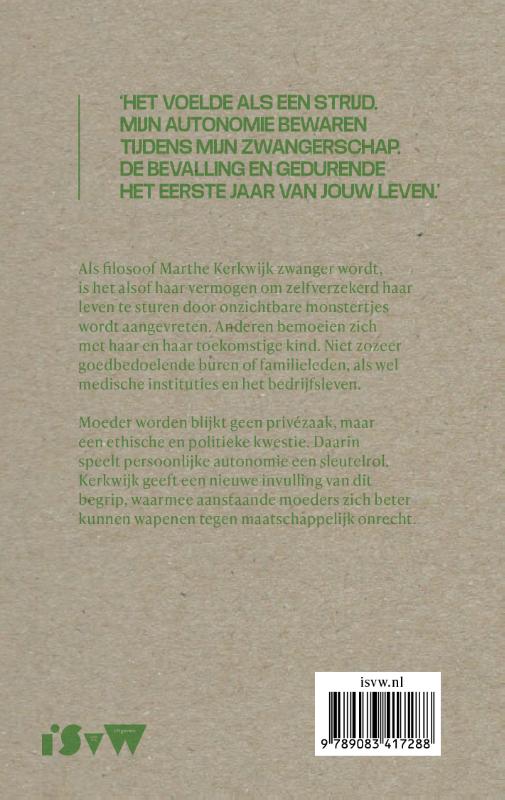 Achterkant van Bevallen van een jackfruit