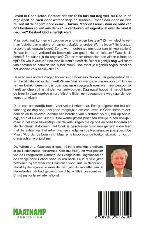 Achterkant van Leven in Gods Liefde