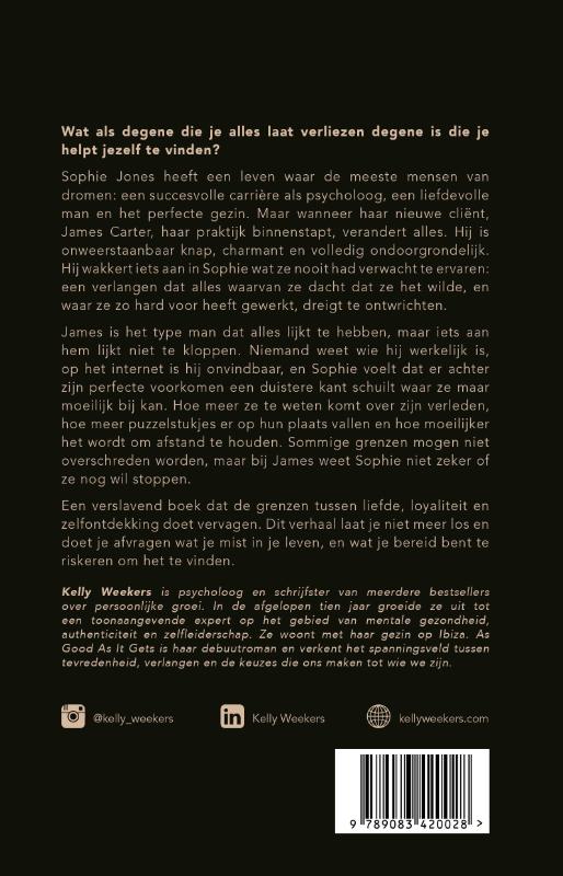 Achterkant van As Good As It Gets