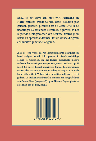 Achterkant van U heb ik lief