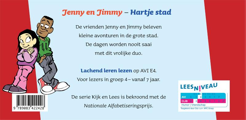 Achterkant van Jenny en Jimmy