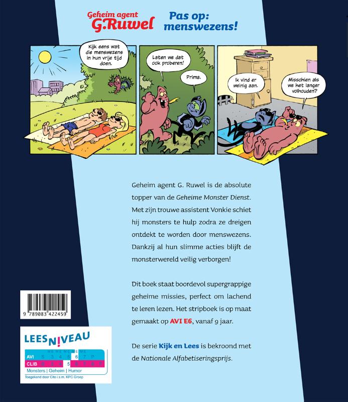 Achterkant van Pas op: Menswezens!