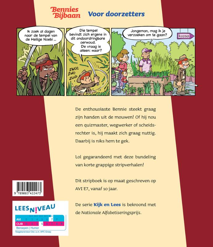 Achterkant van Voor doorzetters