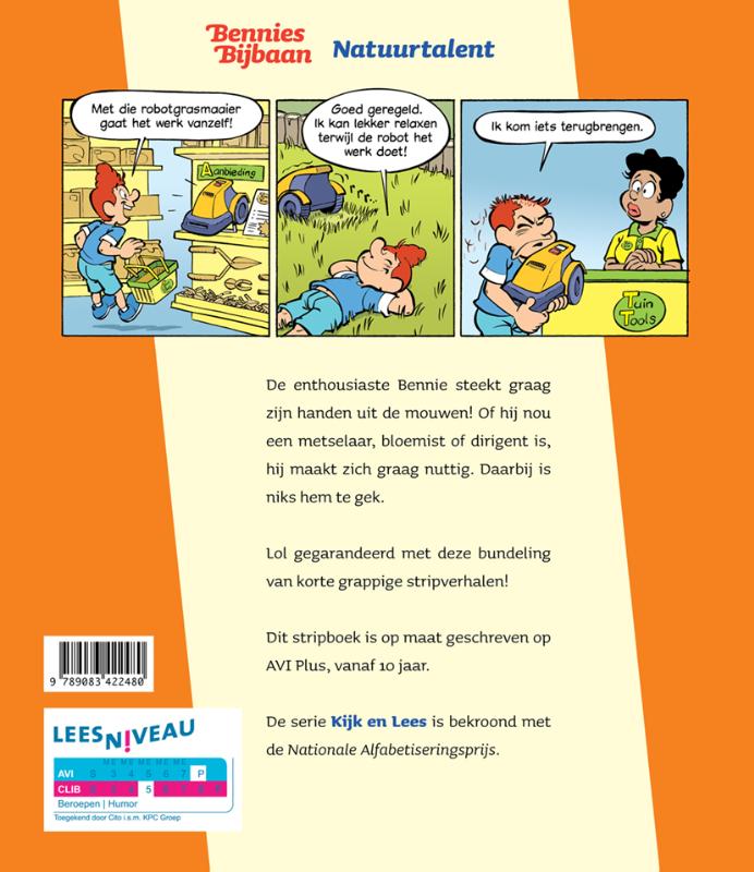 Achterkant van Natuurtalent