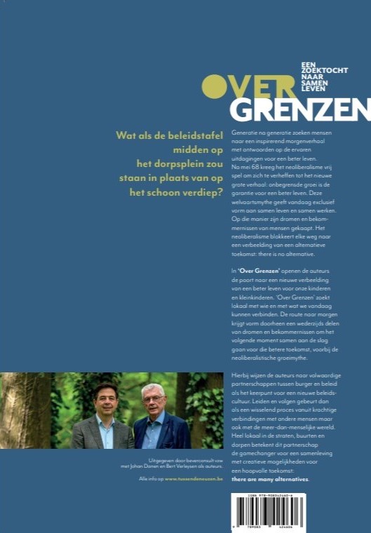 Achterkant van Over grenzen