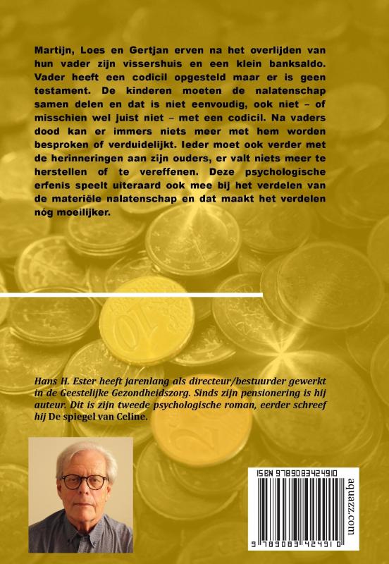 Achterkant van DE ERFGENAMEN