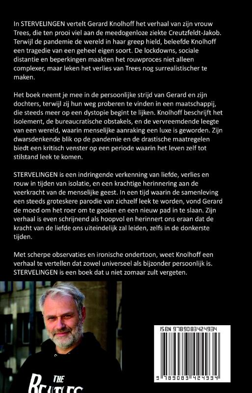 Achterkant van STERVELINGEN