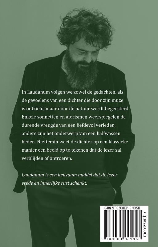 Achterkant van LAUDANUM