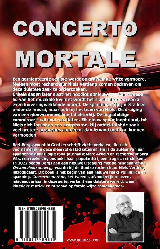 Achterkant van Concerto Mortale