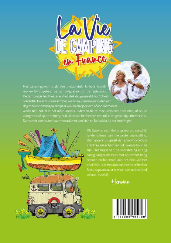 Achterkant van La Vie de Camping