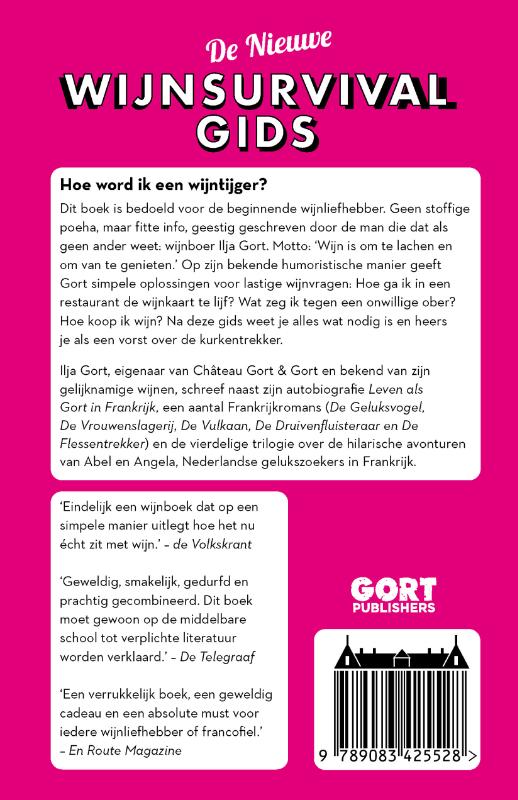 Achterkant van De nieuwe Wijnsurvivalgids