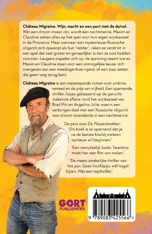 Achterkant van Chateau Migraine