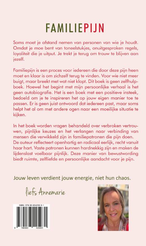 Achterkant van Familiepijn