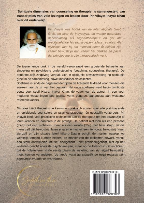 Achterkant van Spirituele dimensies van counseling en therapie