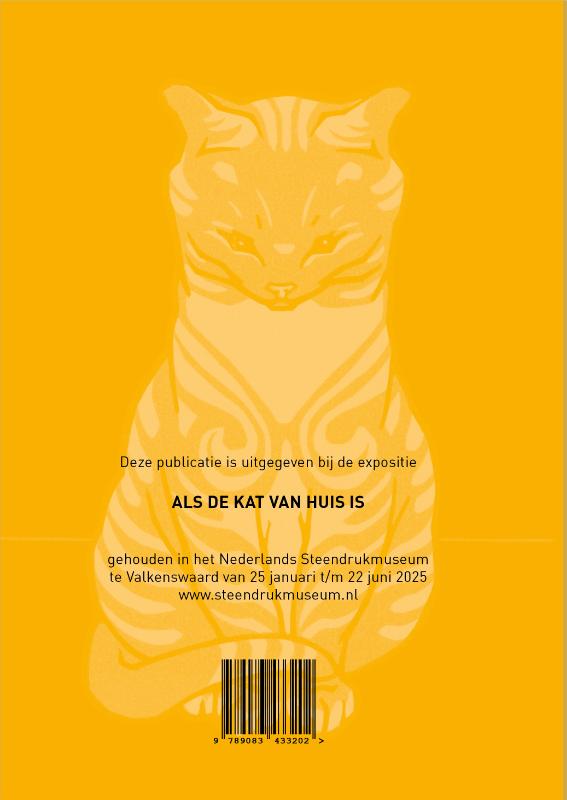 Achterkant van Als de kat van huis is