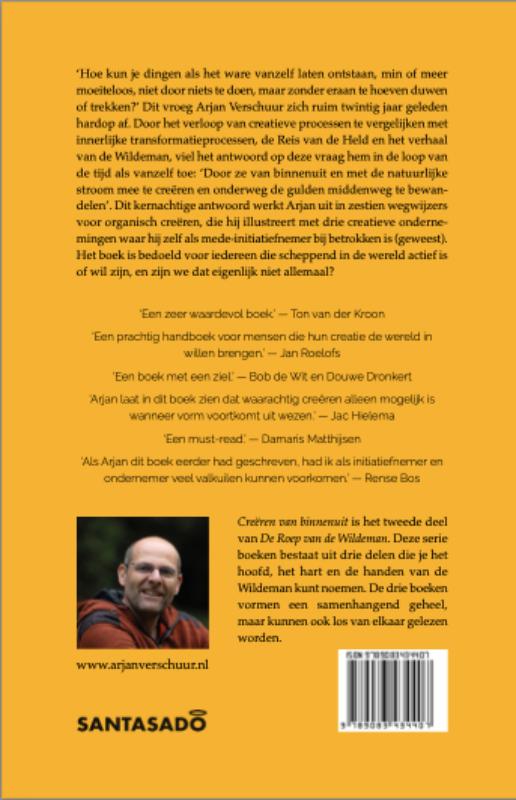 Achterkant van Creëren van binnenuit