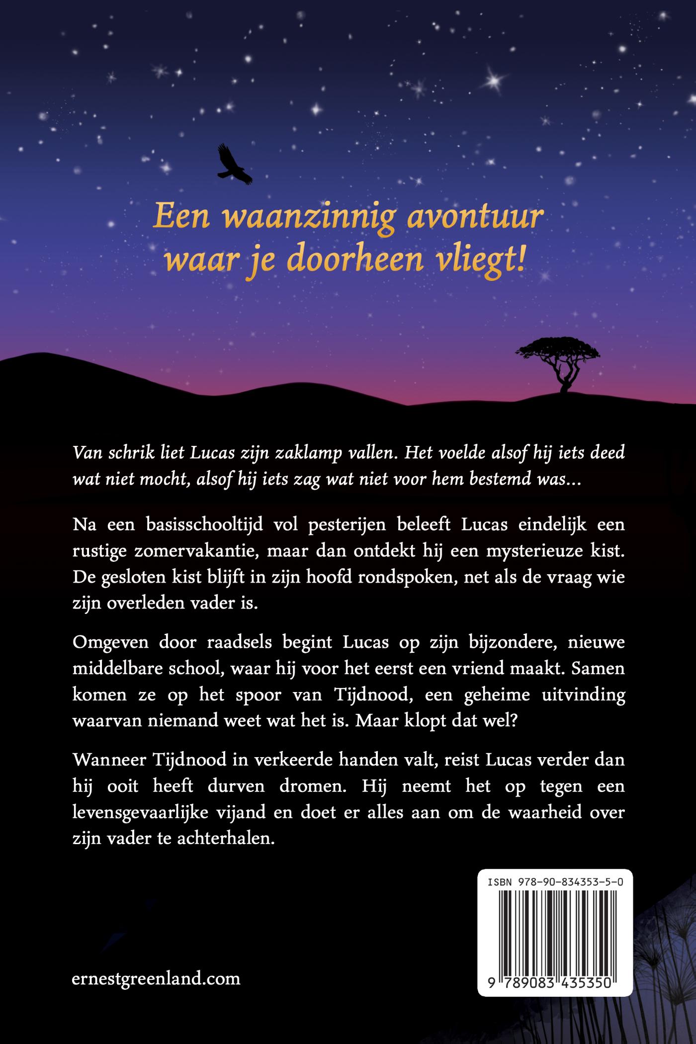 Achterkant van Tijdnood