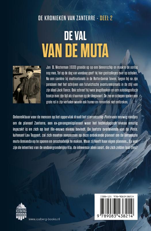 Achterkant van De val van de muta