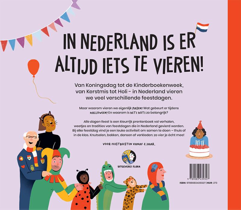 Achterkant van Alle dagen feest
