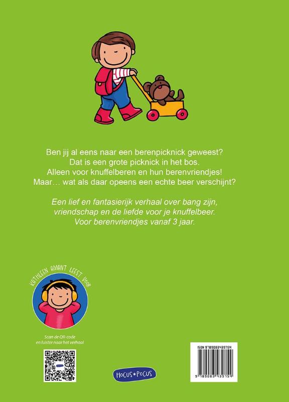 Achterkant van De grote berenpicknick