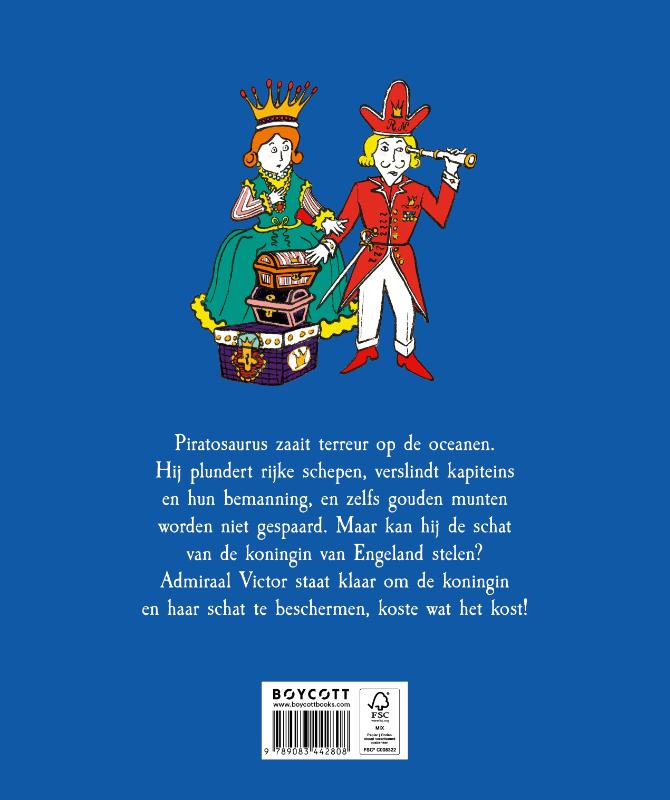 Achterkant van De koningin van Engeland