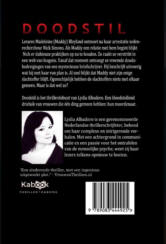 Achterkant van Doodstil