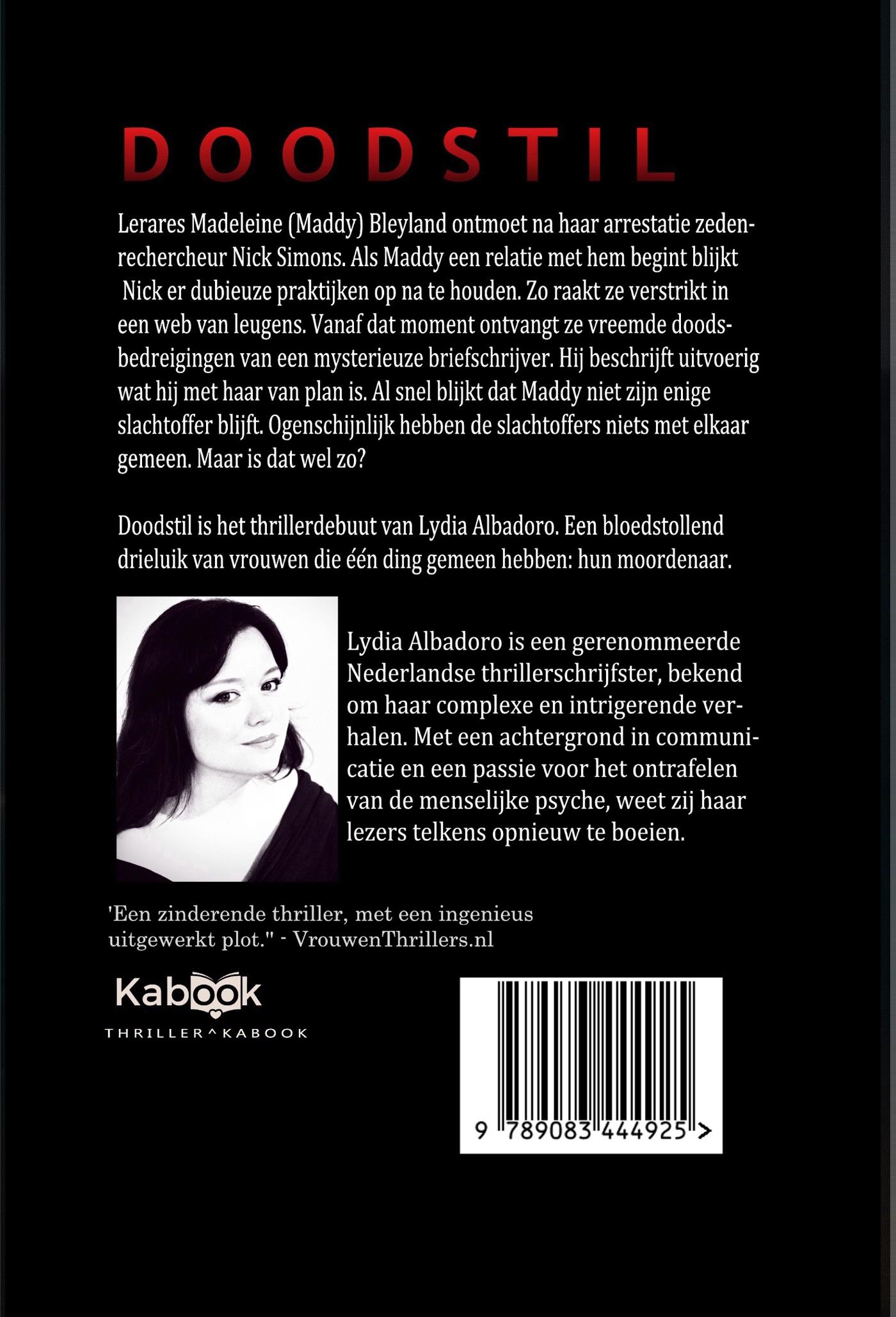 Achterkant van Doodstil