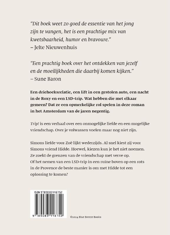 Achterkant van Trip!