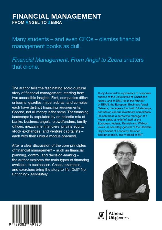 Achterkant van Financial management
