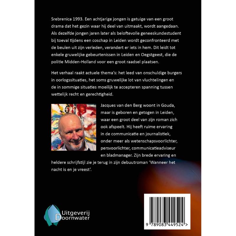 Achterkant van Wanneer het nacht is en je vreest