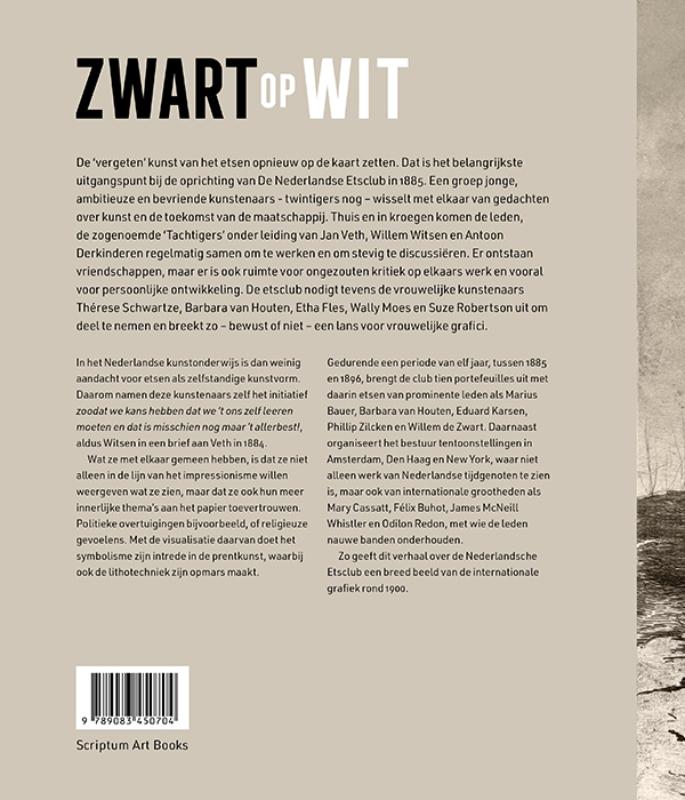Achterkant van Zwart op Wit